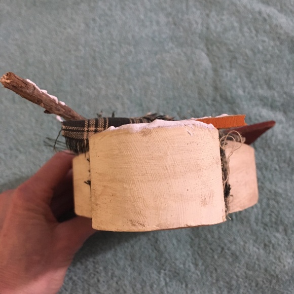 Handmade wooden Snowman - Picture 8 of 12